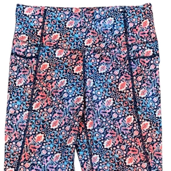ATHLETA Women's EUC Chaturanga Capri Legging Paisley | Size XS - Picture 3 of 9